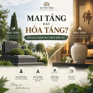 Mai táng hay hỏa táng – Nên lựa chọn dựa trên điều gì?